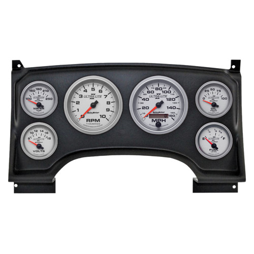 Autometer Ultra-Lite II Direct Fit Dash Kit 94-97 Chevy S10 Truck (2 x 3-3/8in. / 4 x 2-1/16in.) - 2933-14 Photo - Primary