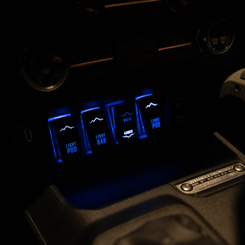 Borne Off-Road 21+ Bronco Light Pods 2pc Ditch 3x3 Flood - BNLT-BR-21-DT2F Photo - Primary