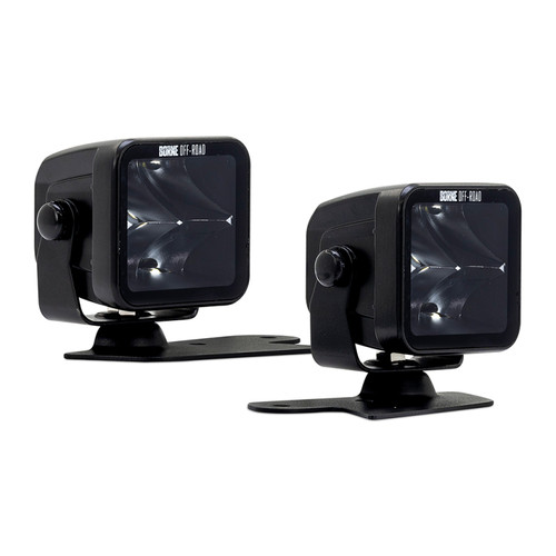 Borne Off-Road 21+ Bronco Light Pods 2pc Ditch 3x3 Spot - BNLT-BR-21-DT2S Photo - Primary