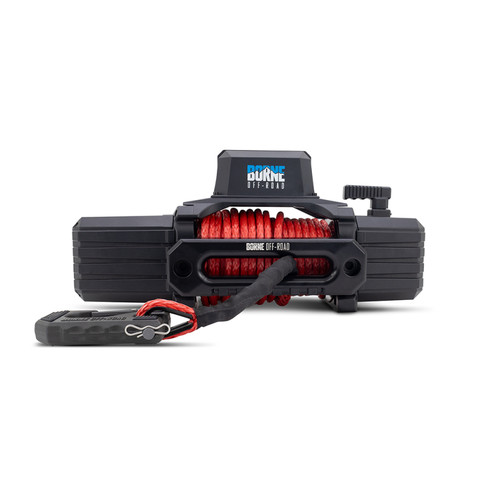 Borne Off-Road 12K Winch - Red Synthetic Rope - BNWN-12-SRD Photo - Primary