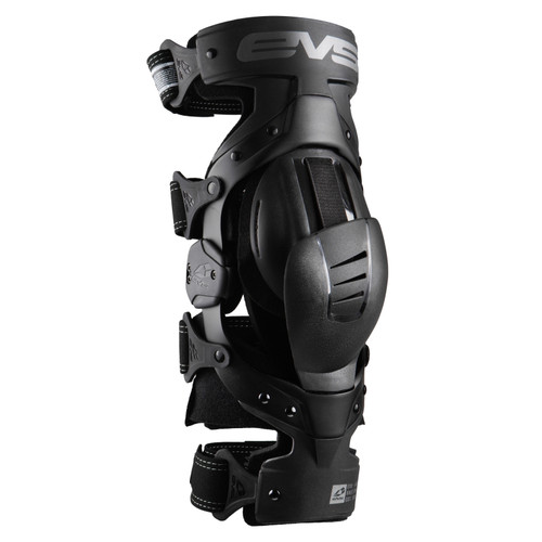 EVS Axis Sport Knee Brace Black/Black/Grey - Medium/Left - AXISS-BK/GY-ML User 1