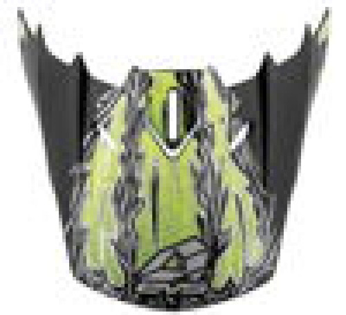 EVS T5 Egon Visor - Black - HE18T5EG-VSBK User 1