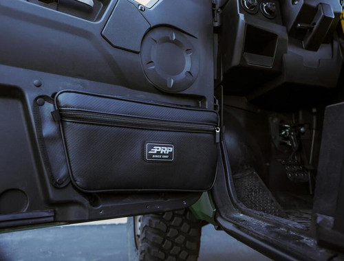 PRP 2020+ Yamaha Wolverine RMAX Front Door Bags - Black (Pair) - E105-210 Photo - Close Up