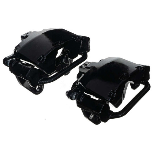 Power Stop 07-20 Cadillac Escalade Rear Black Caliper - Pair w/Bracket - S5030BLK Photo - out of package
