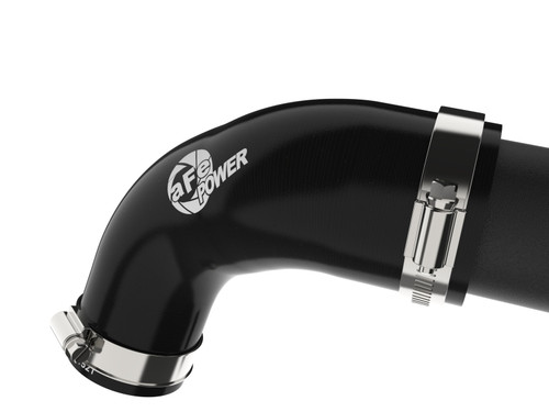 aFe 22-24 Ford Bronco Raptor BladeRunner 2-1/4in Aluminum Hot Charge Pipe Black - 46-20758-B Photo - Unmounted