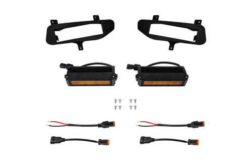 Diode Dynamics 2022+ Nissan Frontier SS6 Type NT LED Fog Light Kit Amber Wide - DD7978 Photo - Primary