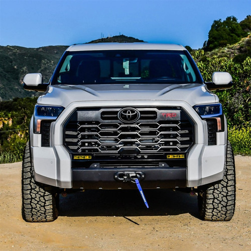 Superwinch 22-24 Toyota Tundra Hidden Winch Mount - Black - 2404095 Photo - Mounted