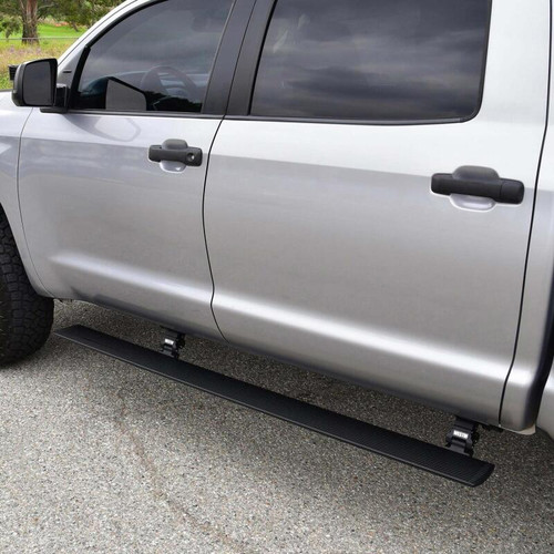 Westin 07-21 Toyota Tundra CrewMax Pro-e Electric Running Boards - Textured Black - 29-23255 Photo - Mounted