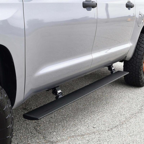 Westin 07-21 Toyota Tundra CrewMax Pro-e Electric Running Boards - Textured Black - 29-23255 Photo - lifestyle view
