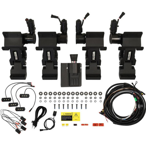 Westin 15-25 Ford F150 Super Cab Pro-e Electric Running Boards - Textured Black - 29-23935 Photo - Close Up