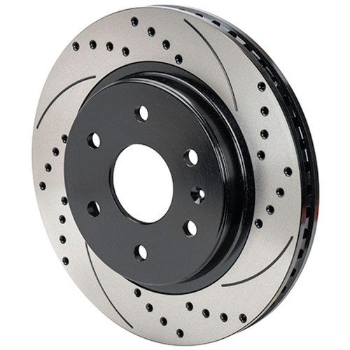 Wilwood Rotor-SRP-Drill/Slot-RH-BLK 13.38 x 1.25 - 6x5.5 - 160-16512-BK Photo - Primary