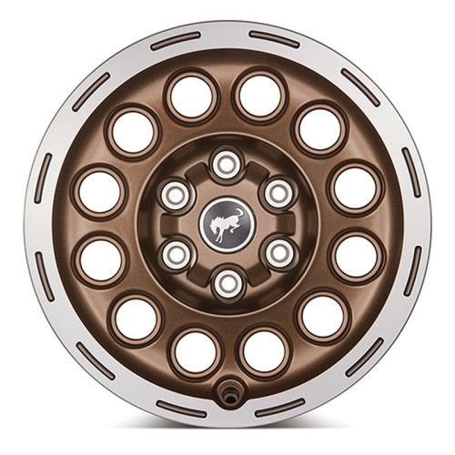 Ford Racing Bronco 17x8.0in Single Wheel - Sinister Bronze - M-1007-P1780BRN User 1