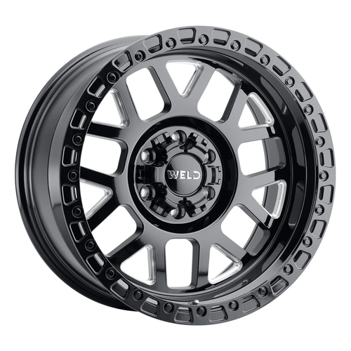 Weld Off-Road W105 20X10 Cinch 6X135 6X139.7 ET-18 BS4.75 Gloss Black MIL / Gloss Black 106.1 - W10500098476 Photo - Primary
