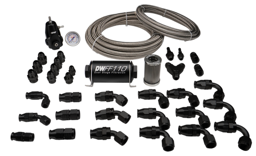DeatschWerks A90 Supra / BMW M3/M4 X Module PTFE Return Plumbing kit - 6-627 Photo - Primary