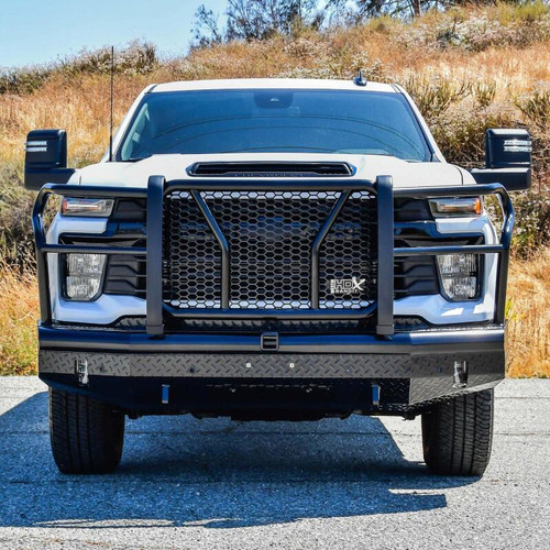 Westin 2025 Chevrolet Silverado 2500/3500 HDX Bandit Front Bumper - 58-31215 Photo - Mounted