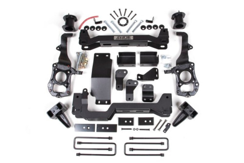 Zone Offroad 21-23 Ford F150 Tremor 4wd 5in. Suspension Lift Kit - 3in. Rear - Block - Spacer Front - ZONF107F Photo - Primary