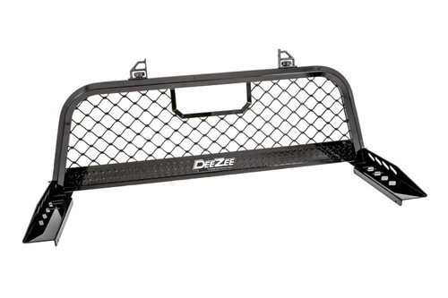 Deezee Universal Cargo Management Cab Rack - Black Mesh - DZ95050RB Photo - Primary