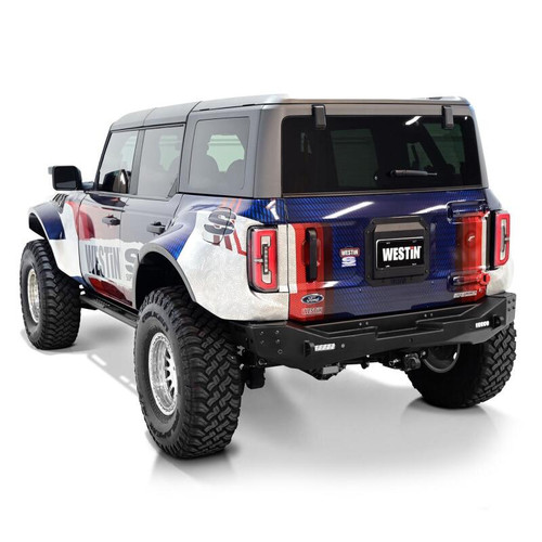 Westin 21-25 Ford Bronco (Excl. Sport) Spare Tire Delete Plate - Tex. Blk - 59-89055 Photo - Primary