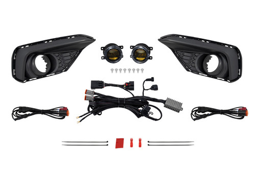 Diode Dynamics 2024 Ford Mustang EcoBoost Elite Series Add-On Fog Lamp Kit  Yellow - DD7960 Photo - Primary