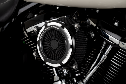 Vance & Hines Harley-Davidson Touring/Tri-Glide/Softail VO2 Onyx Air Intake Kit - Contrast - 41119 Photo - Primary