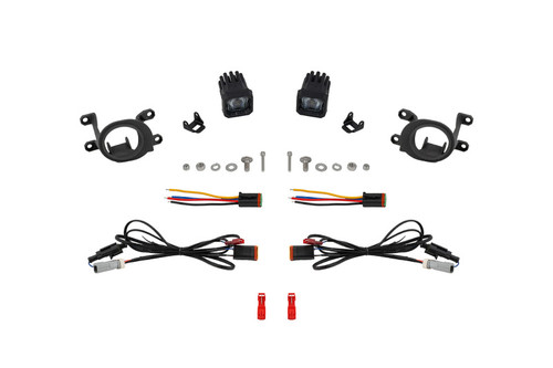 Diode Dynamics 23-24 Toyota GR Corolla SSC1 LED Fog Light Kit - White SAE Fog - DD8289 Photo - Primary