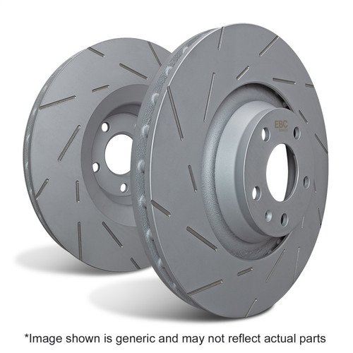 EBC 18-20 Land Rover Discovery Sport 2.0T USR Slotted Front Rotors - USR2195 Photo - Primary