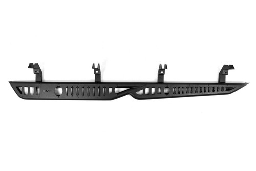 DV8 Offroad 19-24 GMC Sierra 1500 Crew Cab OE Plus Side Steps - Black Steel - SRCS1-01 Photo - out of package