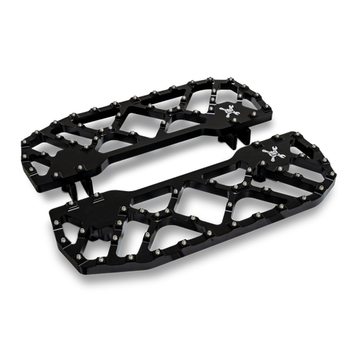 Burly Brand H-D MX- Evolution Floorboards - Black - B13-1053B User 1