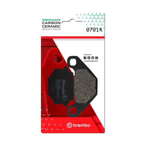 Brembo OE Aprilia Rx/Fantic Grinta/Mz 660/Mz Baghira/Mz Mastiff Carbon Ceramic Brake Pad - Rear - 07014 User 1