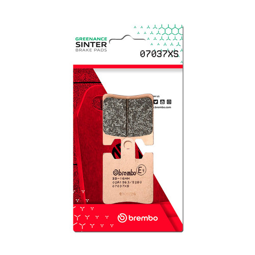Brembo OE 17-19 Daelim S 300cc Sinter Brake Pad - Front - 07037XS User 1