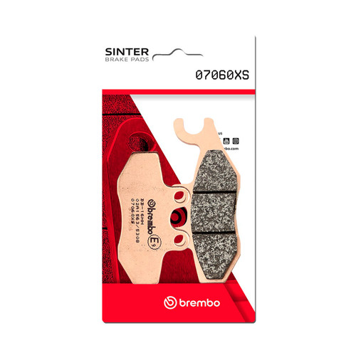 Brembo OE 05-10 Piaggio Vespa X9 Right 250cc/07-08 X8 Right 400cc Sinter Brake Pad - Front - 07060XS User 1