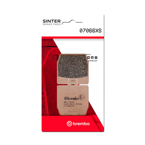 Brembo OE 16-16 Quadro 3 350cc Sinter Brake Pad - Front - 07066XS User 1