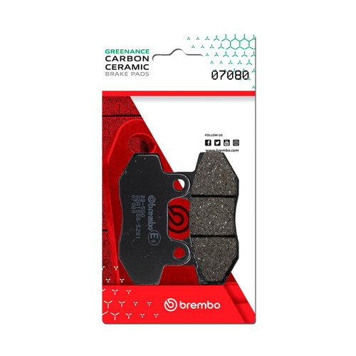 Brembo OE Keeway Ry8/Kymco Nexxon/Peugeot Speedfight/Sachs Madass Carbon Ceramic Brake Pad - Front - 07080 User 1
