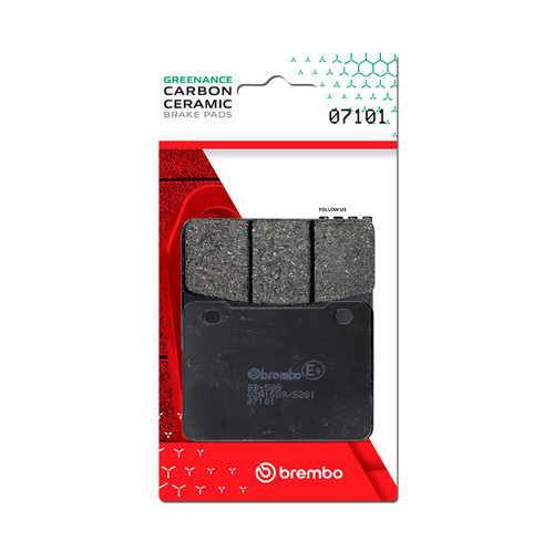 Brembo OE Aeon Elite/SYM MaxSYM/SYM Wolf/SYM CruiSYM Carbon Ceramic Brake Pad - Front - 07101 User 1