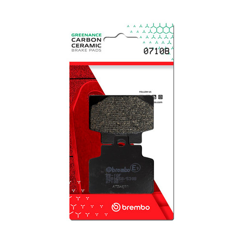 Brembo OE Piaggio Mp3 Carbon Ceramic Brake Pad - Front - 07108 User 1