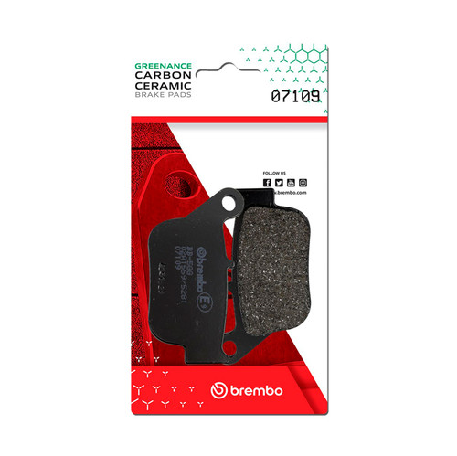 Brembo OE Yamaha X-Max Carbon Ceramic Brake Pad - Rear - 07109 User 1