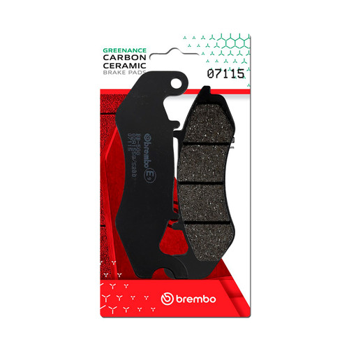 Brembo OE Honda CRF/Keeway Logik/Keeway Superlight/Keeway Cityblade Carbon Ceramic Brake Pad - Front - 07115 User 1
