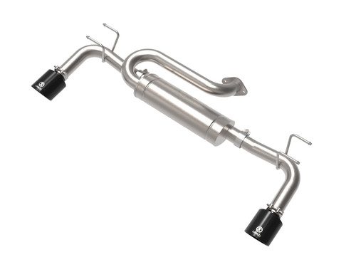 aFe 2023+ Mazda CX-50 Takeda 2.5in 304 SS Axle-Back Exhaust System w/ Black Tips - 49-37036-B Photo - Primary