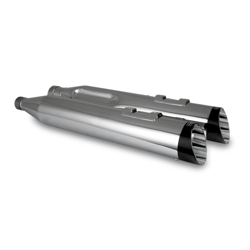 Vance & Hines Harley-Davidson M8 Touring Razorback 450 Slip-ons - Chrome - 17960 Photo - Primary