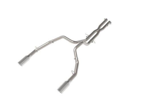 aFe 2025 Dodge RAM 1500 Vulcan Series 304 Stainless Steel Cat-Back Exhaust System w/ Polished Tip - 49-32087-P Photo - Primary