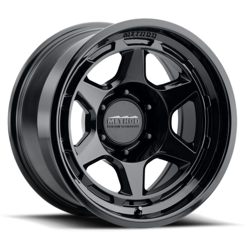 Method MR708 17x9 / -38mm Offset / 6x5.5 / 106.25mm Bore - Gloss Black Wheel - MR708790601338N Photo - Close Up