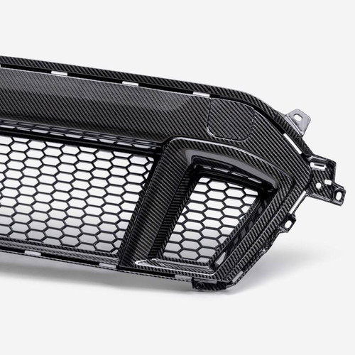 Anderson Composites 2024 Ford Mustang GT Carbon Fiber Front Grille - AC-FG24FDMUGT User 1