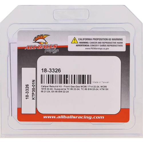 All Balls Racing Caliper Rebuild Kit - 18-3326 Photo - Close Up