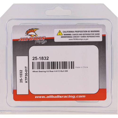 All Balls Racing Wheel Bearing Kit - 25-1832 Photo - Close Up