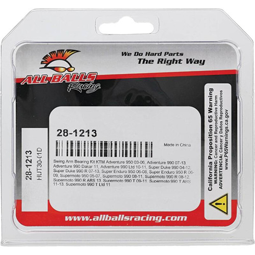 All Balls Racing Swing Arm Bearing Kit - 28-1213 Photo - Close Up