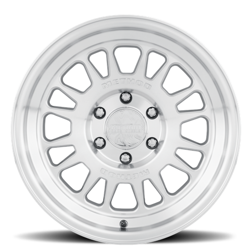 Method MR318 17x8.5 / 6x5.5 BP / 25mm Offset / 106.25mm CB Machined-Clear Coat - MR31878560325 Photo - Close Up