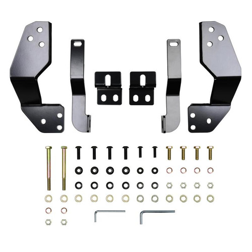 Westin 19-21 GMC Sierra 1500 HDX 3-Piece Modular Grille Guard- Black - 57-23965 Photo - Unmounted