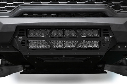 Addictive Desert Designs 25+ RAM 1500 RHO Bomber Front Bumper  (20 Inch Lights) - F630012140103 Photo - Close Up