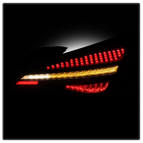 Spyder 14-19 Mercedes Benz CLA LED Tail Lights (ALT-YD-MBCLA14AP-GRSEQ-BK) - 5089342 Photo - Unmounted
