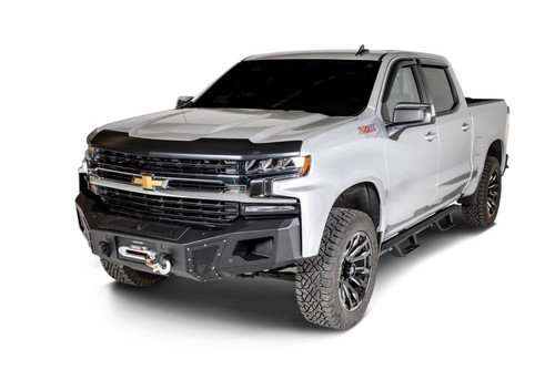 Husky Liners 17-19 Chevy Silverado 2500/3500 Aeroskin - Matte Black - 2877139 Photo - Mounted